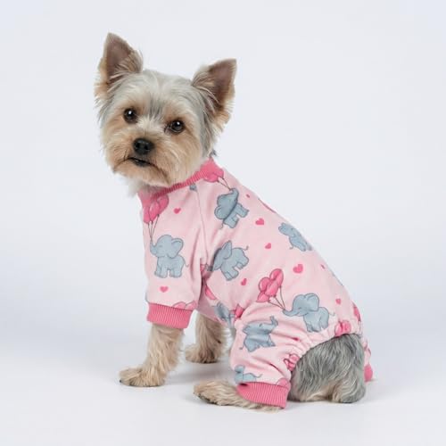 Elephant Fleece Dog Pajamas (Elephant / Medium)