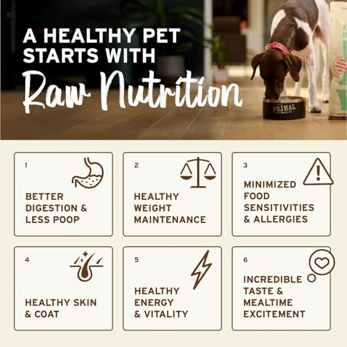 Primal Freeze Dried Raw Dog Food Nuggets (14 Ounce (Pack of 1))