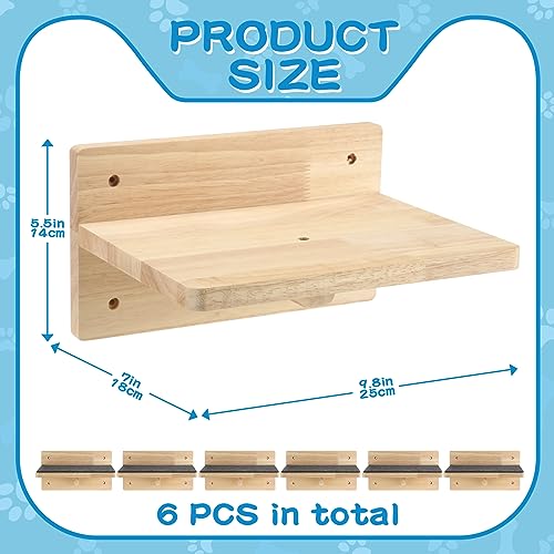6 Set Cat Wall Shelves (Classic)