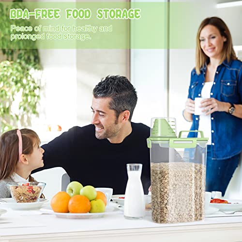 Small Rice Storage Container (3Qt-Green)
