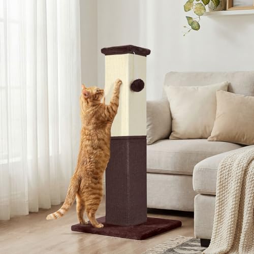 Cat Scratching Post for Indoor Cat (brown)