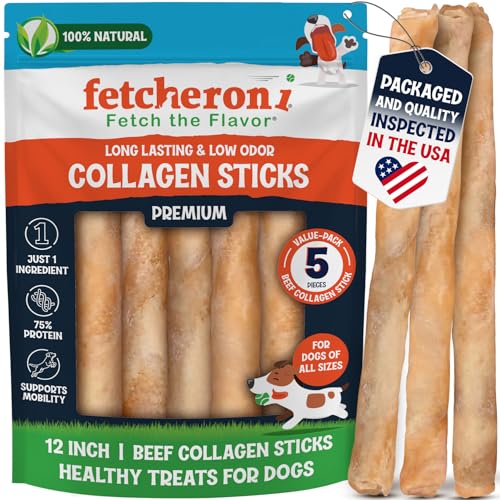 Collagen Bully Stick for Dogs (1 Count (Pack of 5))
