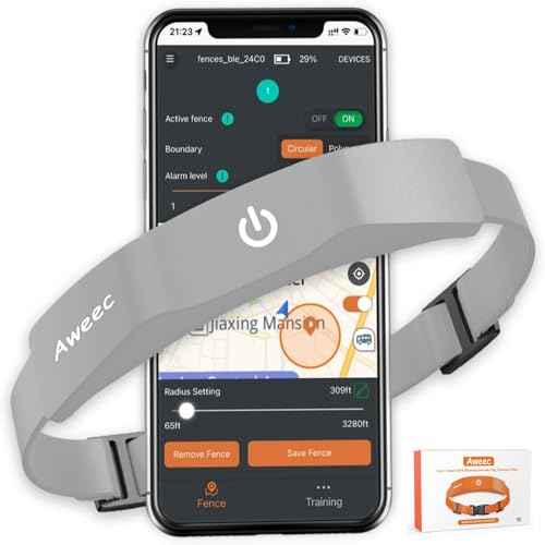 GPS Wireless Dog Fence (Grey)
