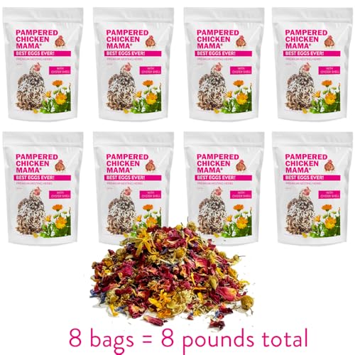 Best Eggs Ever! Nesting Herbs for Chickens (1 Pound (Pack of 8))