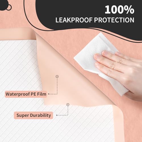 Bed Pads Disposable [100 Count] Adult Incontinence Underpads 30" x 36" Heavy Duty Absorbent Pee Pad (30"x36"(100 Count))