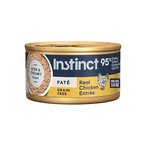 Pate Entrees Wet Canned Cat Food (3 Ounce (Pack of 24))