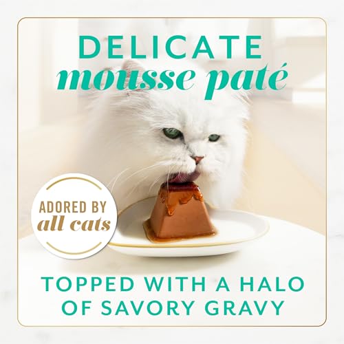 Purina Fancy Feast Gems Tuna Pate Wet Cat Food Variety Box (4 Ounce (Pack of 8))