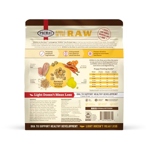 Primal Kibble in The Raw (5.4 Pound (Pack of 1))