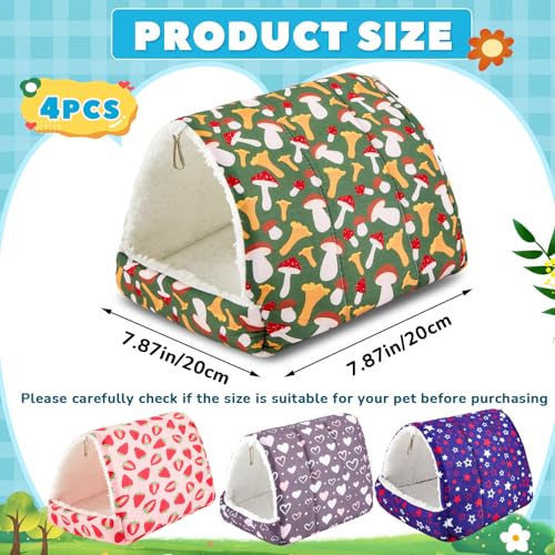 Guinea Pig Hideout Bed Washable House Cage (7.9 in / Classic)