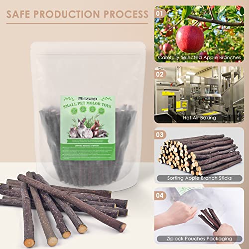 460g 1lb Natural Apple Wood Sticks (16.2 Ounce (Pack of 1))