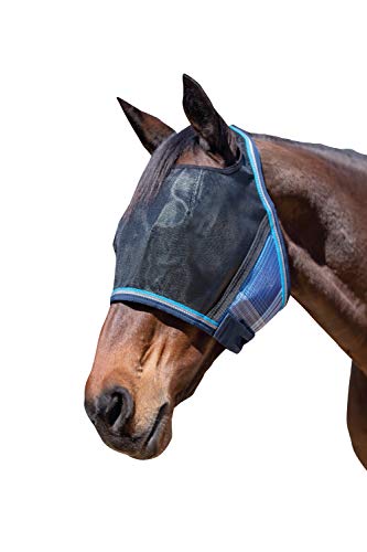 Kensington 90% UV Fly Mask Halter CatchMask UViator (181-Kentucky Blue)