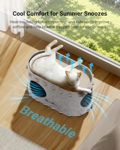 Cat House for Indoor Cats (Marble / Single)