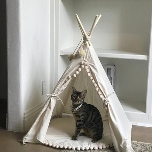 Pet Teepee Bed for Dogs and Cats (Medium)