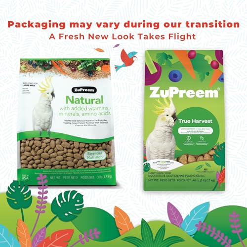 True Harvest Macaw & Cockatoo Food (3 Pound (Pack of 1))