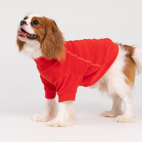 3 Pack Classic Fleece Dog Sweater (Medium / Red-Blue-Yellow)