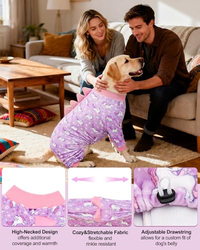 Dinosaur Costume Dog Pajamas (XX-Large / Unicorn style#2)