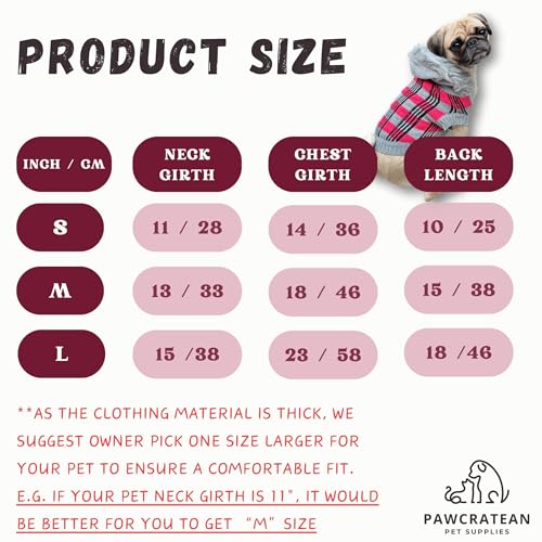 Cute Sweater for Dogs and Cats Soft Flannel Pet Outfit Warm and Cozy Animal Hoodie Small to Large Pet Clothes for Halloween Parties and Everyday Wear (Small)
