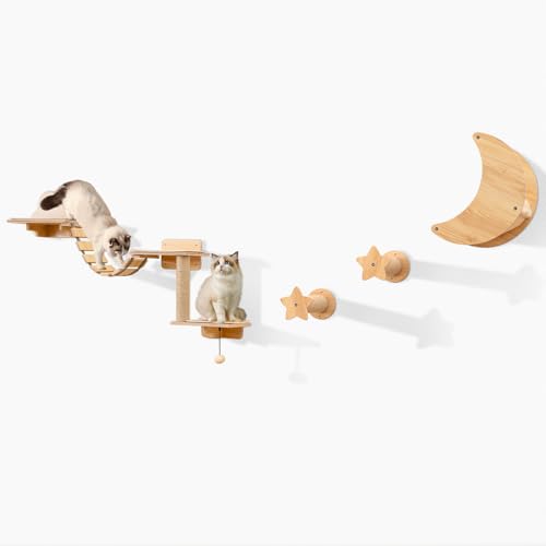 Cat Wall Shelves (6 Pieces)