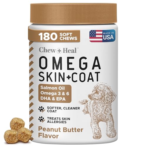 Omega 3 Fish Oil for Dogs (180 Chews)