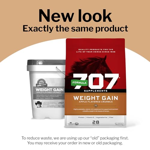 Weight Gain Crumble for Horses (7 lb Bag)