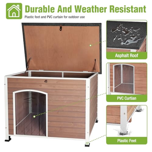 Dog House Outdoor Weatherproof with Anti