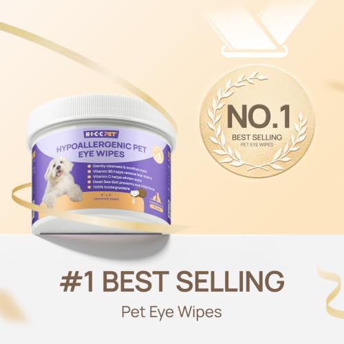 Eyes Wipes for Dogs & Cats (100 count)