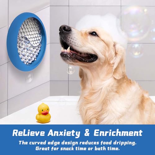 Dog Lick Bowl (Dark Blue / Large)