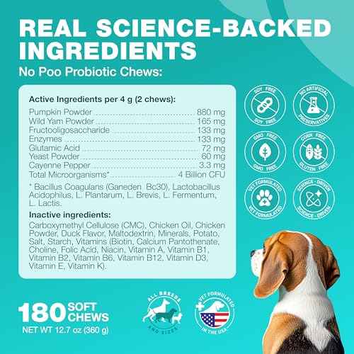 No Poo Chews for Dogs (180 count / No Poo Chews for Dogs)