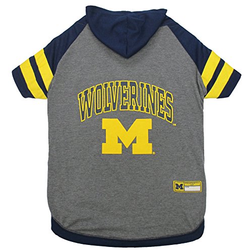 NCAA Dog Hoodie (Michigan Wolverines / Small)