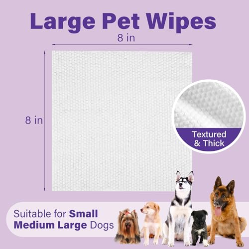 400PCS Dog Wipes for Paws and Butt (100 Count (Pack of 4))