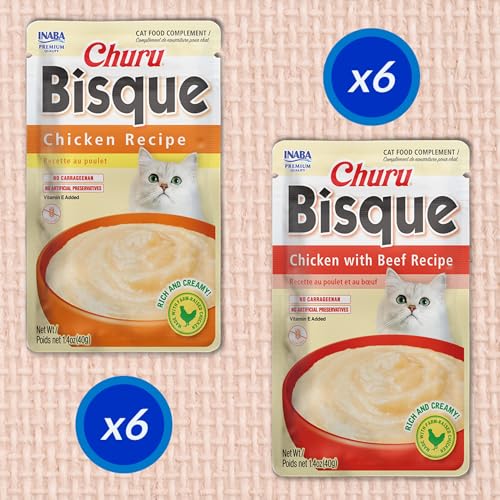Churu Bisque for Cats (1 Count (Pack of 12))