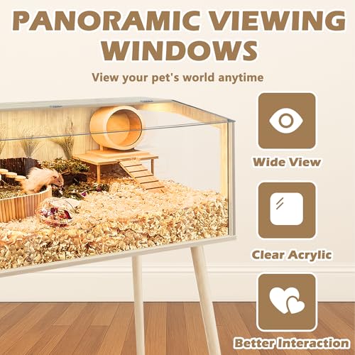Hamster Cage with Legs (48.0"L x 20.0"W x 47.5"H)