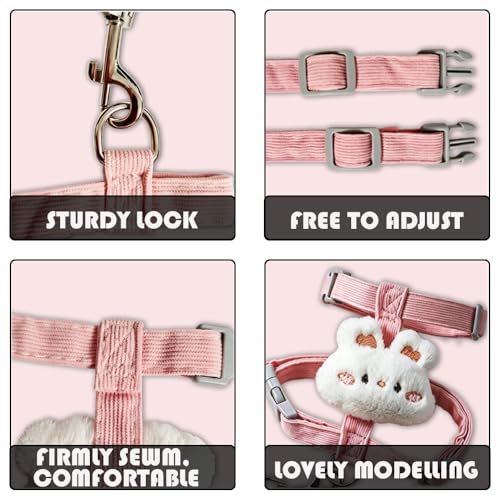 Cat Harness and Leash Set (B / Middle)