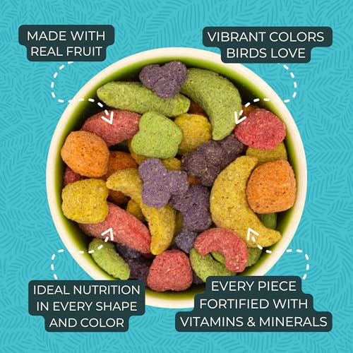 FruitBlend Macaw & Cockatoo Food (17.5 Pound (Pack of 1))