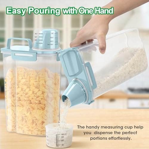 Rice Storage Container 3 (3Qt-Blue)