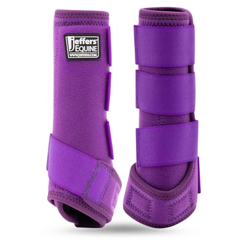 Expression Protective Horse Boots (Purple / Medium)
