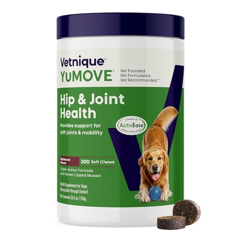 Adult Dog Hip & Joint Supplement Chews Green Lipped Mussel 300ct (300ct Chews)