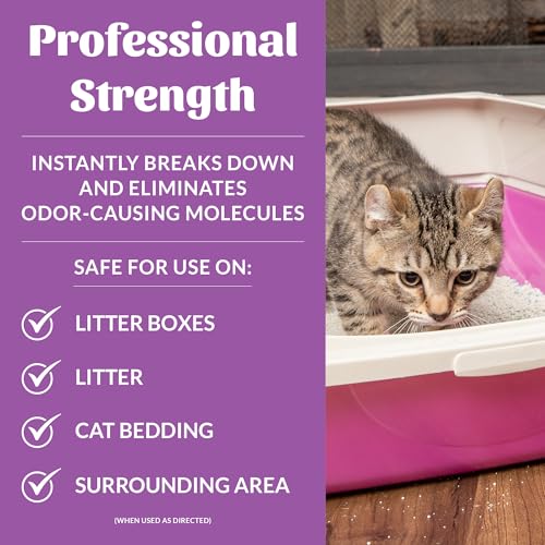Professional Strength Cat Litter Box Deodorizing Spray