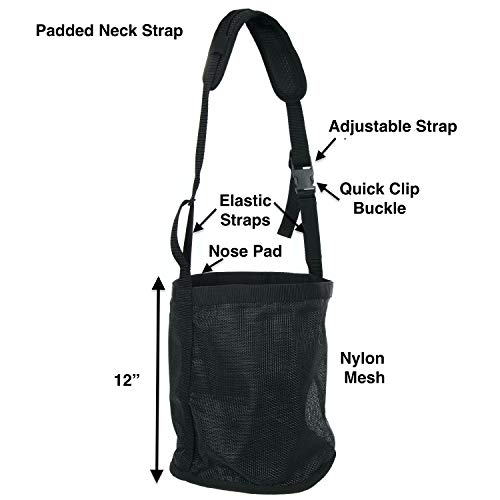 Horse Feed Bag (Pony / Black)