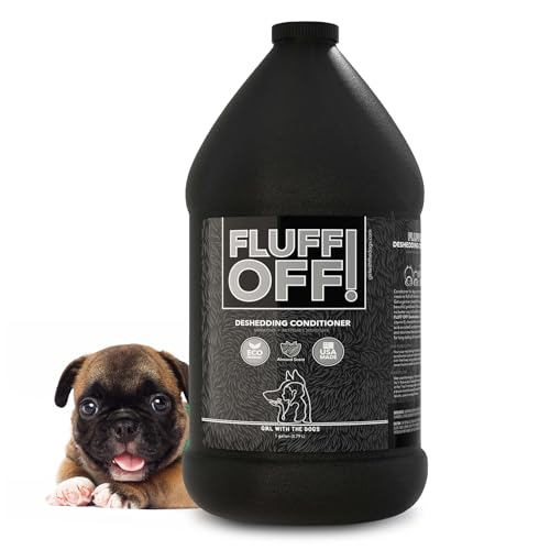 Fluff Off! by Girl With The Dogs Deshedding Dog & Cat Conditioner