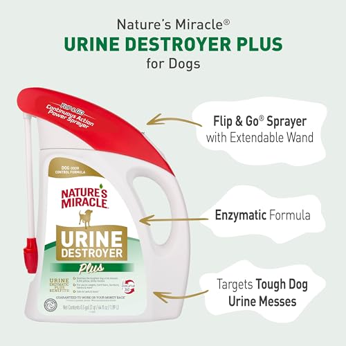 Dog Urine Destroyer Plus (Flip and Go / 64 Fl Oz (Pack of 1))