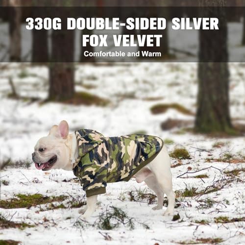 Dog Hoodie for Small Medium Dogs Puppy (Small/Medium / Army Green)