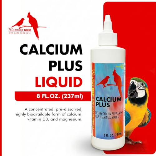 Calcium Plus Liquid for Birds (8 Fl Oz)
