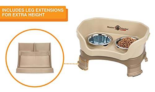 Neater Feeder Deluxe Mess (Small + Standard Bowl / Cappuccino)