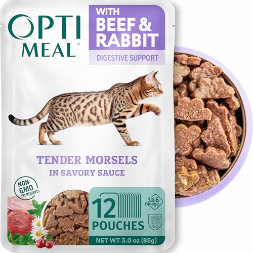High Protein Wet Cat Food (3 Ounce (Pack of 12))