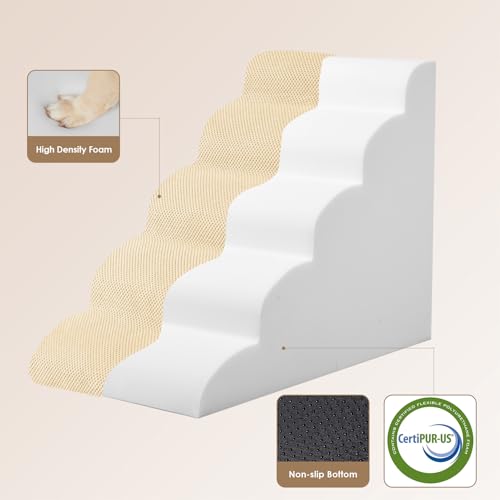 Curved Dog Stairs Ramp