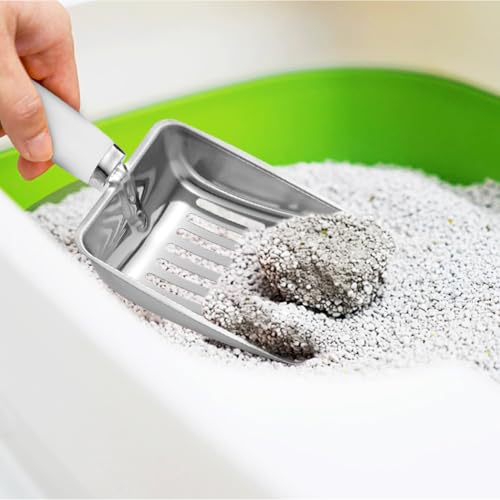 Cat Litter Scoop (M / Grey White)