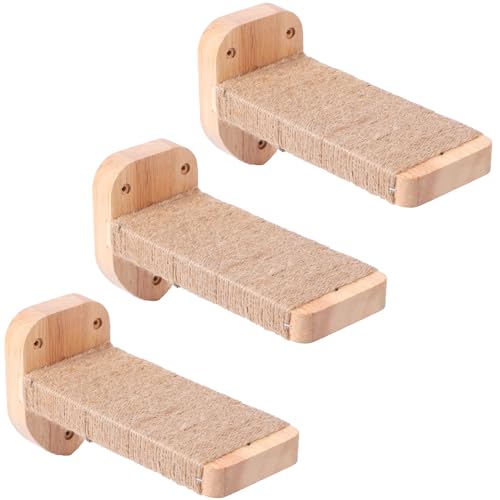 3pcs Cat Wall Steps (Standard / Wood)