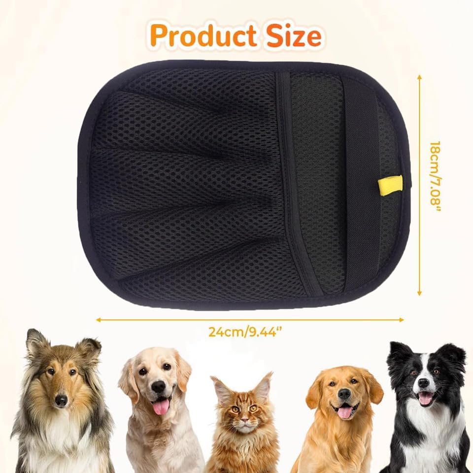 Pet Hair Removal Glove for Cats & Dogs