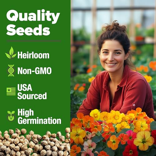 Nasturtium 250+ Seeds